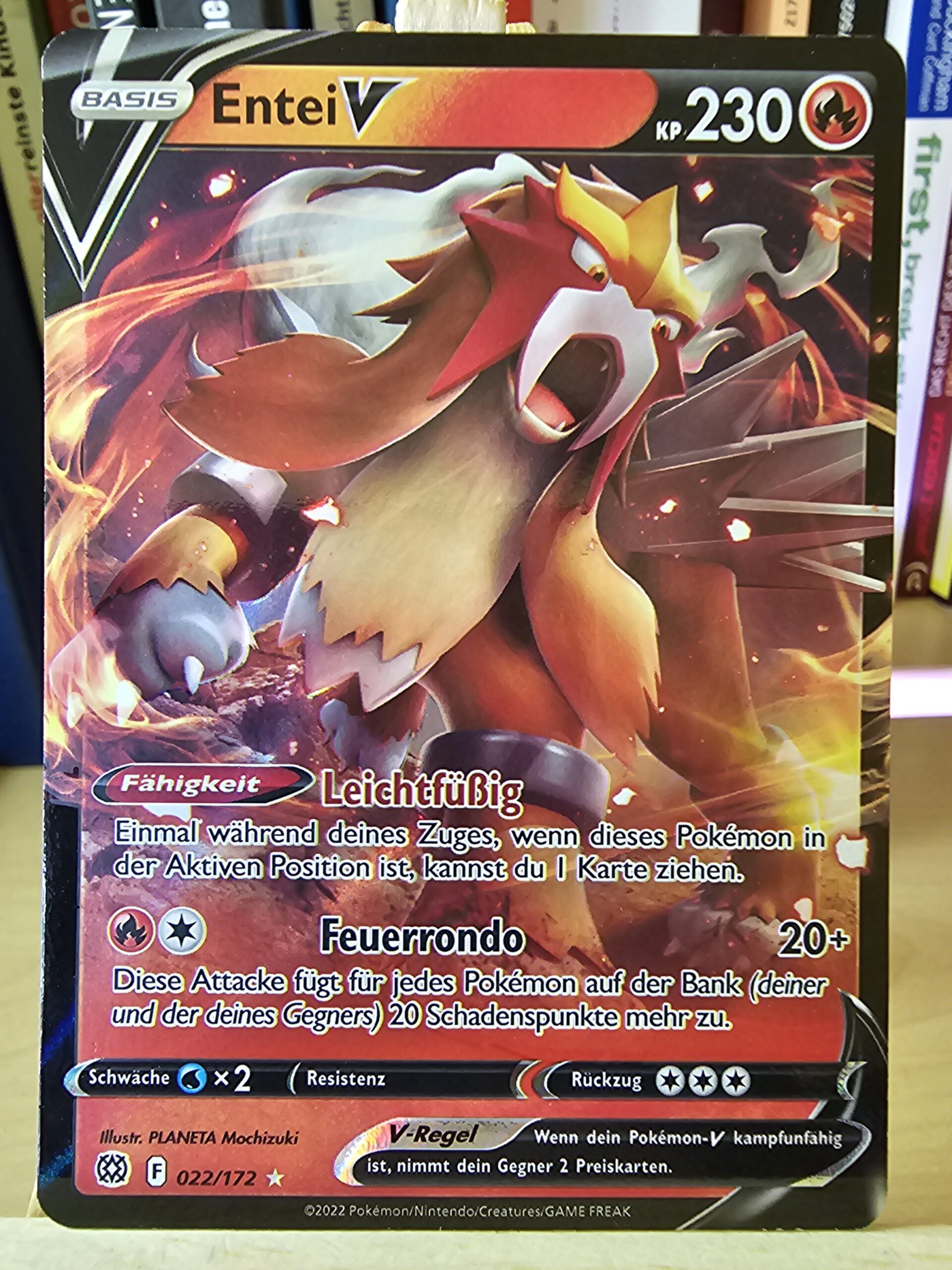 Entei V Brs Tcg Sale